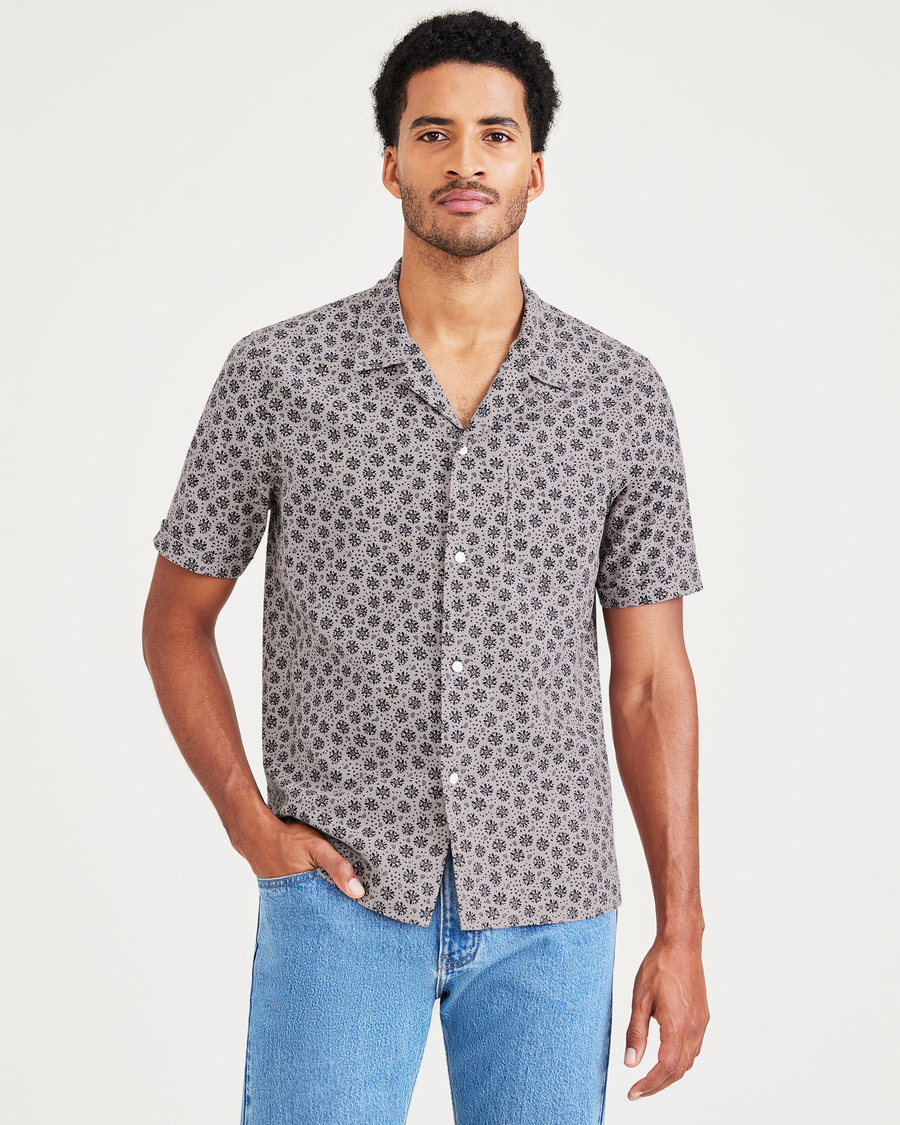 (image for) Popular Camp Collar Shirt, Regular Fit